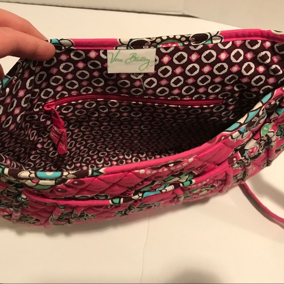 Vera Bradley Pink Crossbody Purse and Wallet - Picture 2 of 4